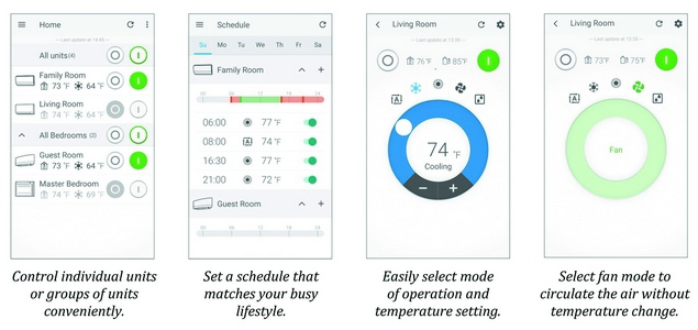 daikin aircon control app setting