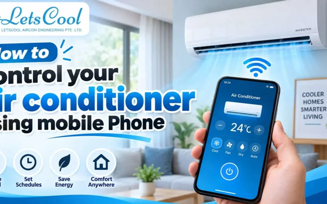 How to control your air conditioner using mobile Phone
