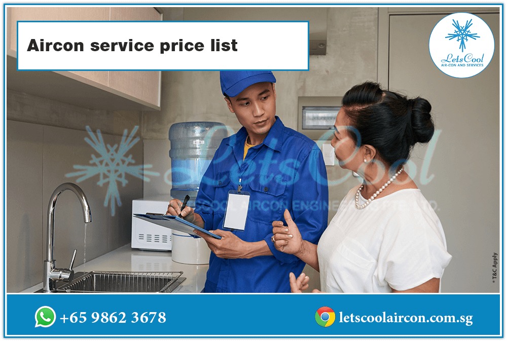 Aircon service price list