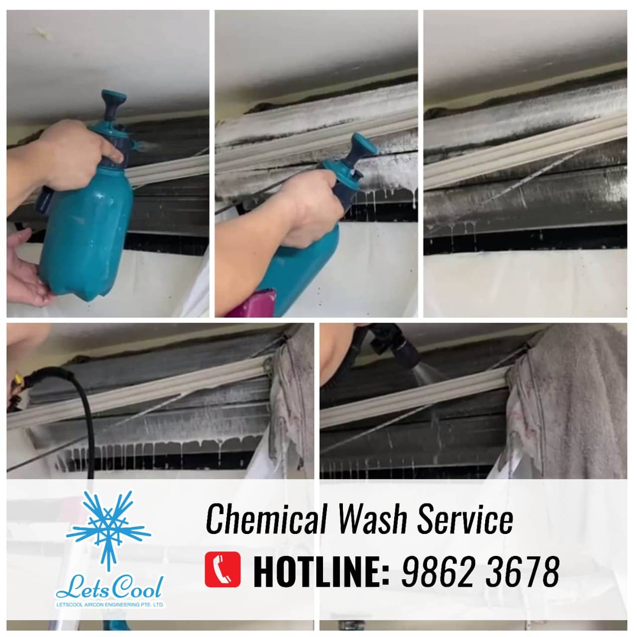 ac chemical wash
