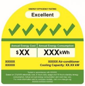 energy saving 5 ticks aircon