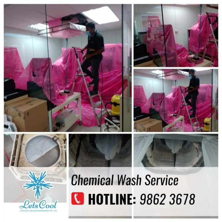 Best Aircon chemical Wash Service Singapore 60 Day Warranty