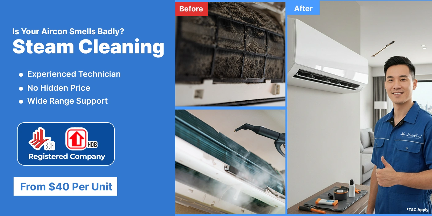 Aircon Steam cleaning service