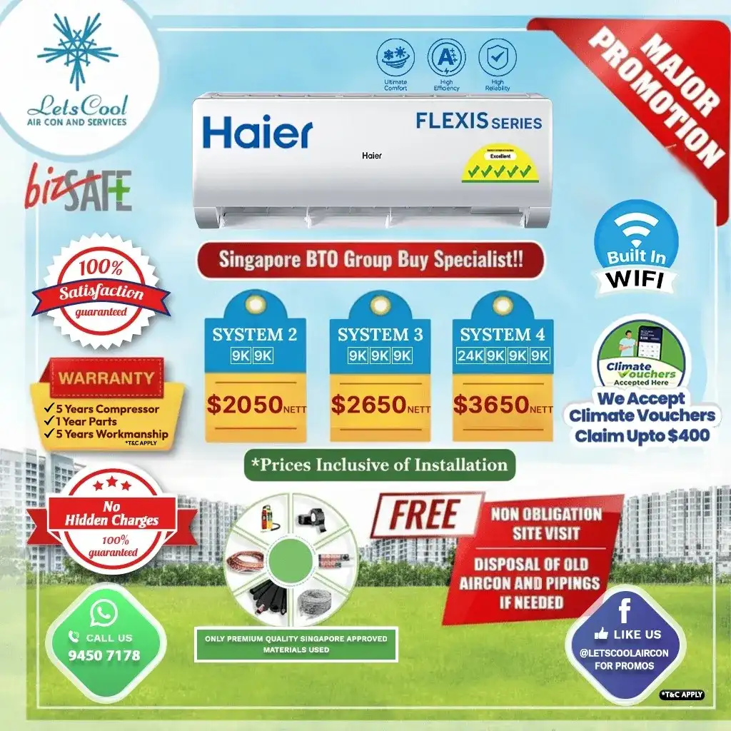 Haier aircon promotion