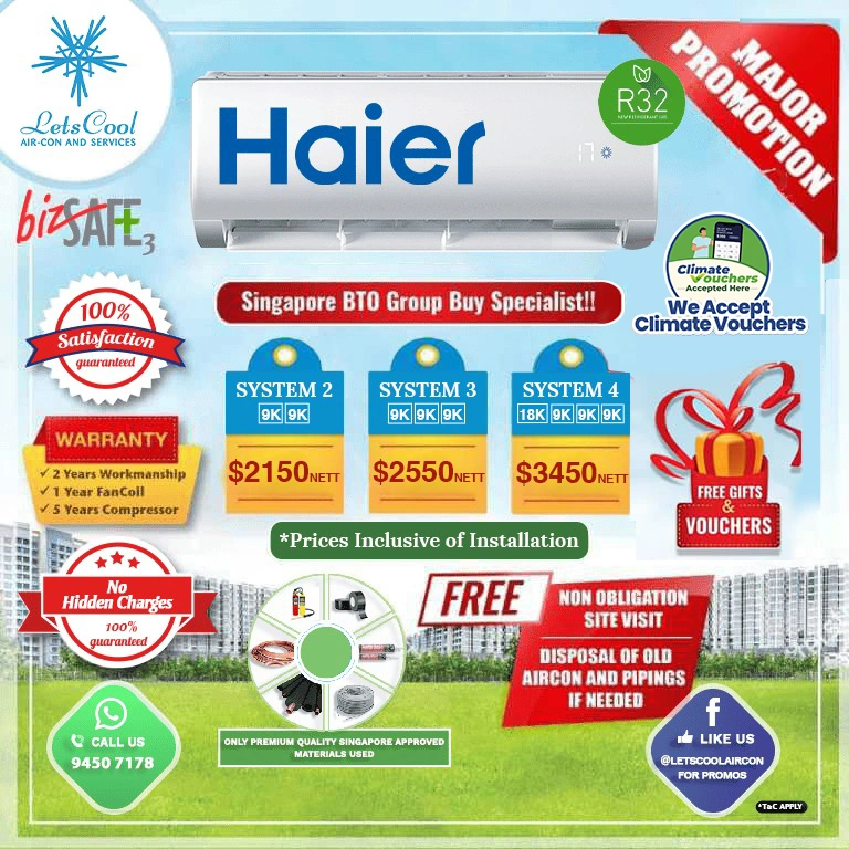 Haier aircon promotion Haier aircon promotion