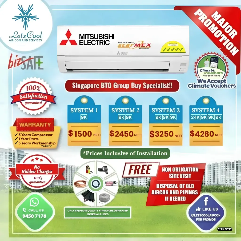mitsubishi electric r32 aircon price