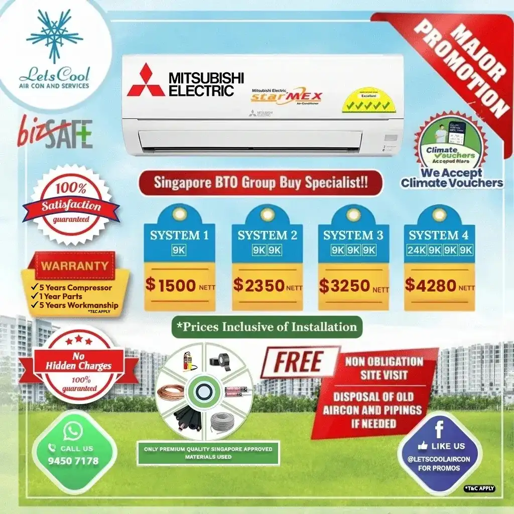 mitsubishi electric r32 aircon price