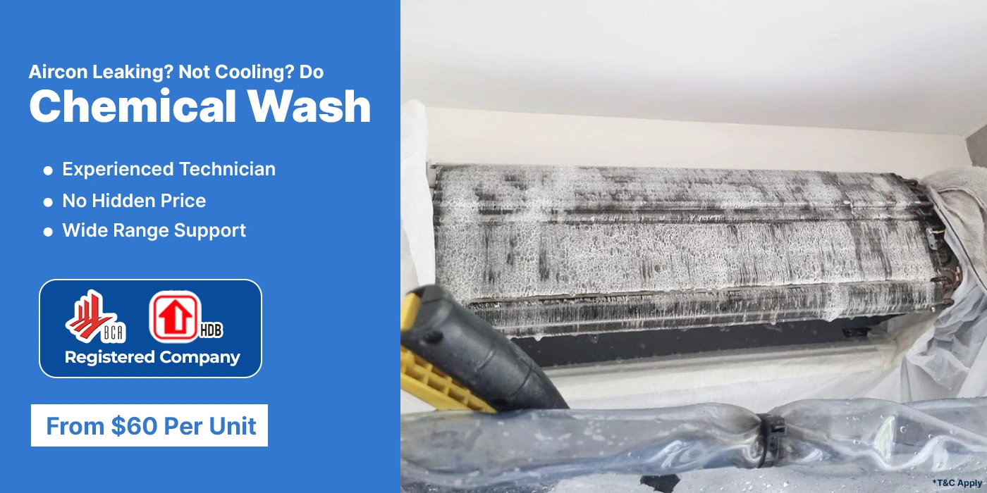 Aircon Chemical wash service Aircon Chemical wash service
