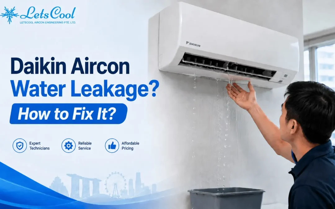 Daikin aircon water leakage? How to Fix?