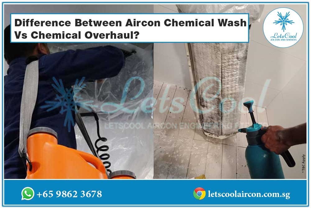 Difference Between Aircon Chemical Wash Vs Chemical Overhaul?