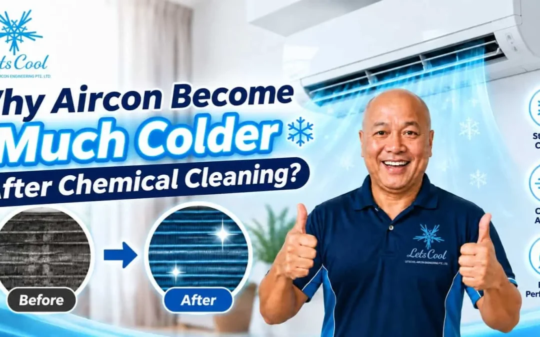 Why Aircon Become Much Colder After Chemical Cleaning?