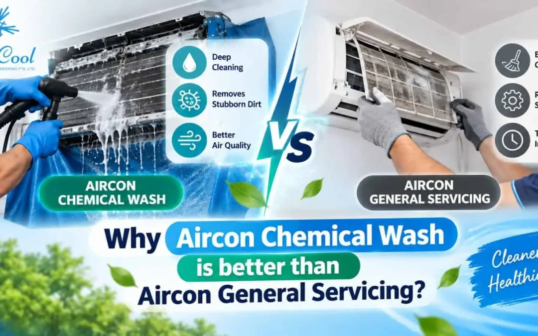 Why Aircon Chemical Wash is better than Aircon General Servicing?