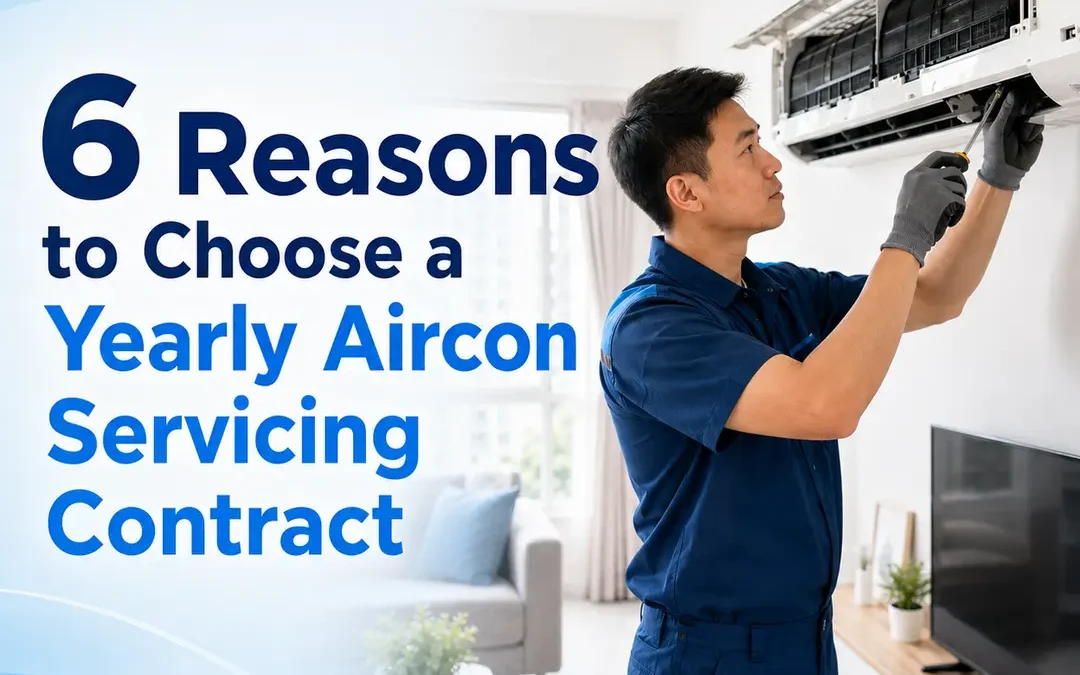 6 Reasons To Opt For Yearly AC Servicing Contract  ?