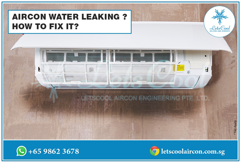 aircon water leaking