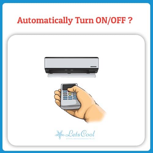 Automatically turn on and off