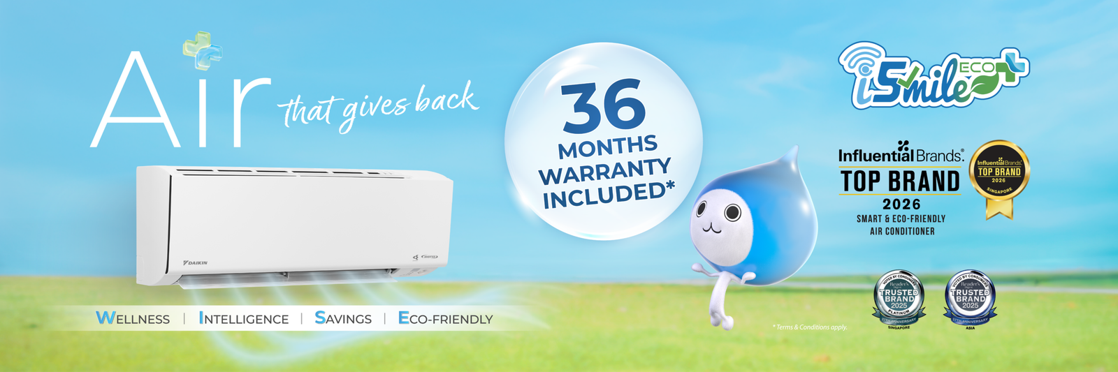 daikin 60 months warranty offers