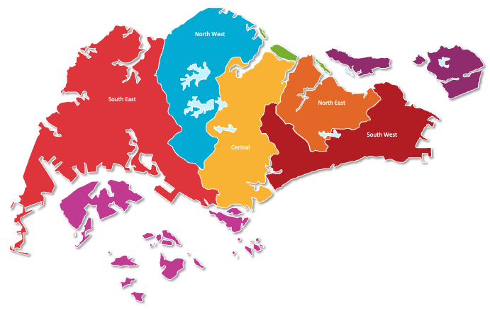 singapore map