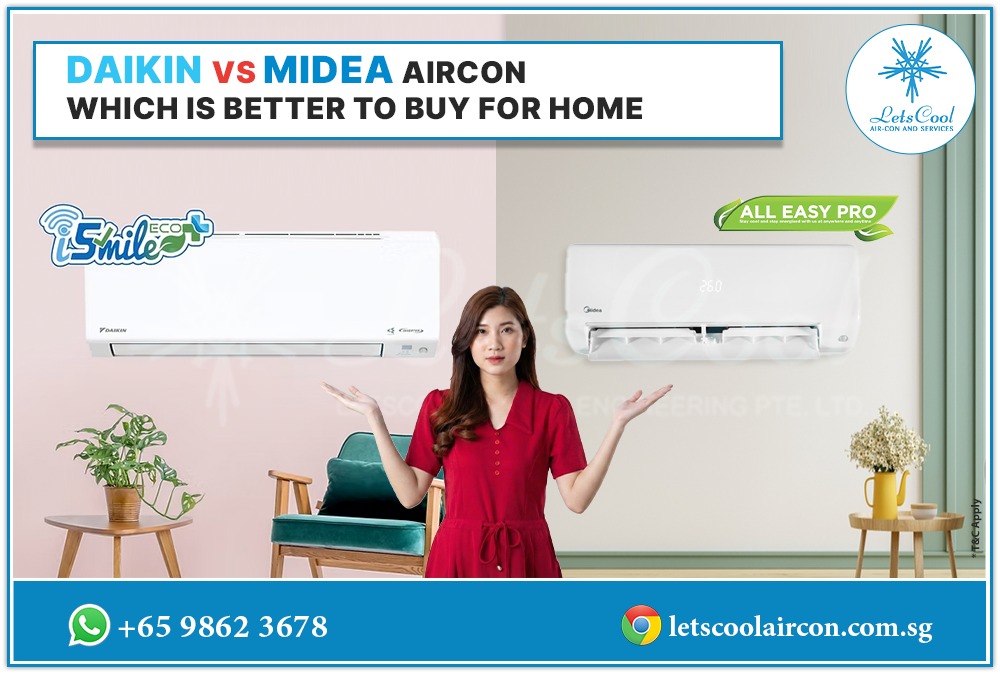 Daikin vs Midea Aircon: Which Is Better to buy for Home