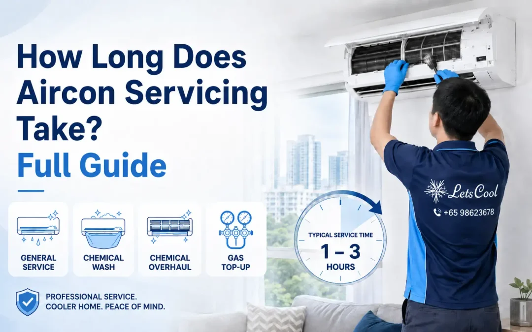 how long does aircon service taken
