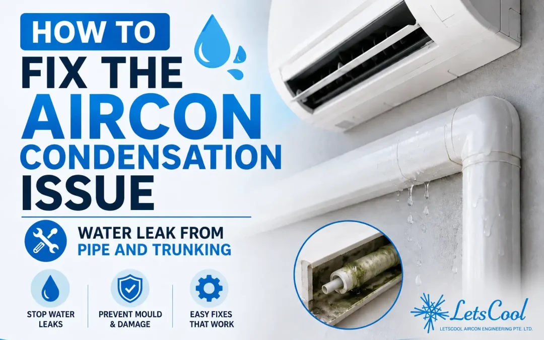 Aircon Condensation : Why Your Aircon Pipe or Trunking Is sweat