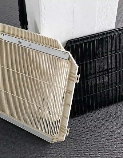 after clean the filter and panel